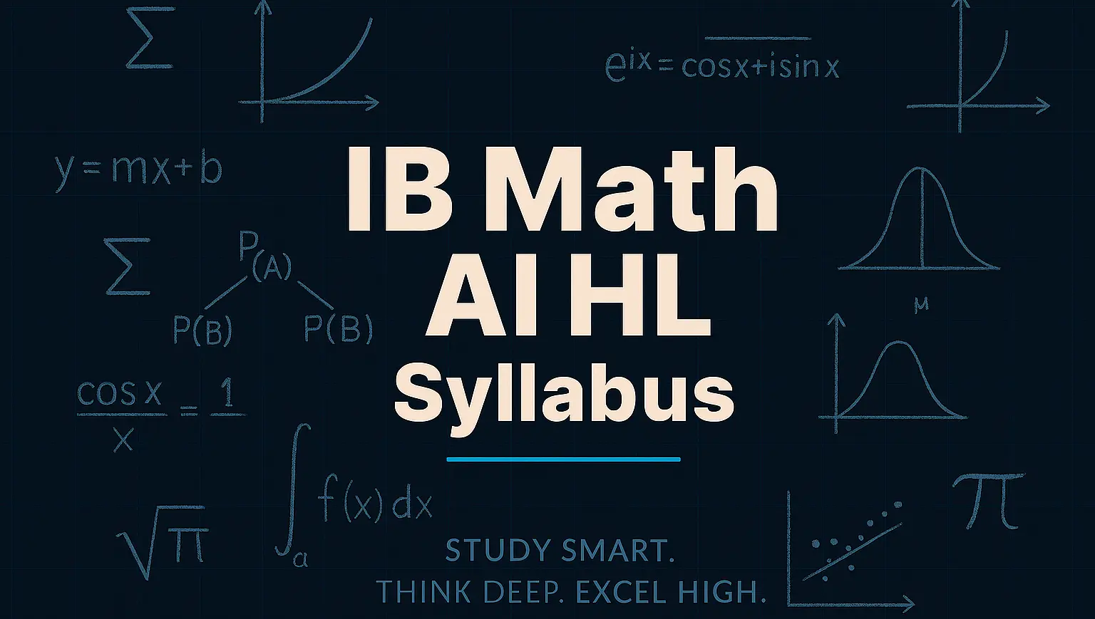 IB Math AI HL Syllabus